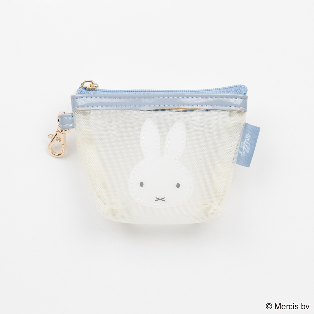miffy  バイカラーメッシュマイクロ台形ポーチ IV
